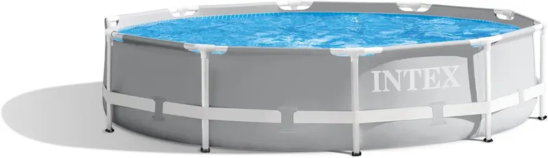 15-Foot by 42-Inch Above-Ground Pool Kit – Complete Frame Pool System with Built-In Filtration for Backyard Installation