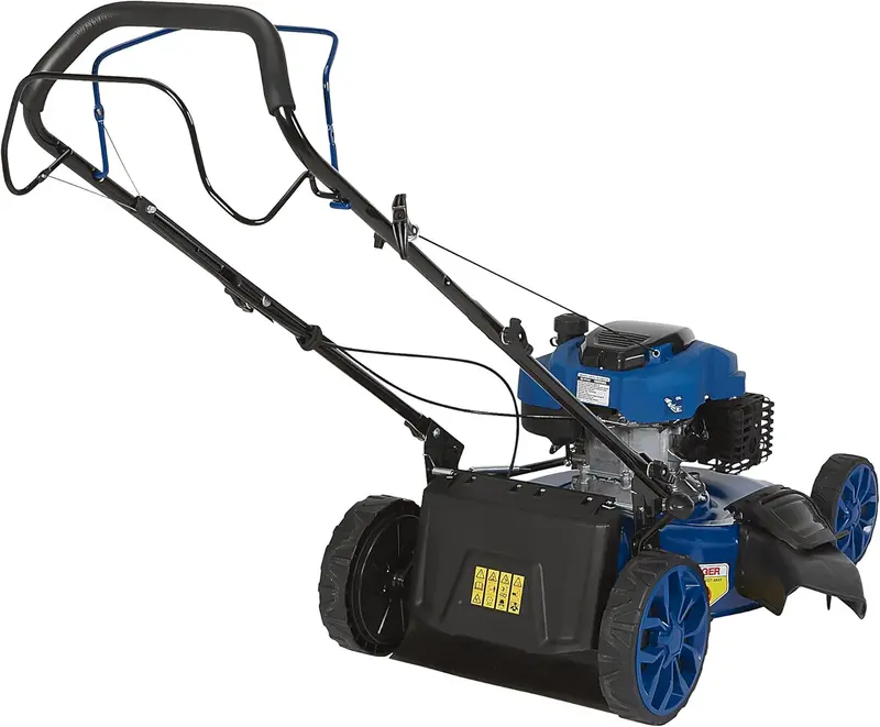 21-Inch 3-in-1 Self-Propelled Gas Mower – 200cc OHV Engine with Mulching, Bagging, and Side-Discharge Options