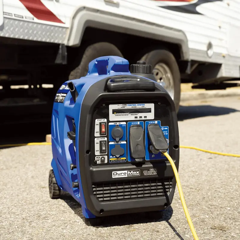 2300W Dual-Fuel Inverter Generator – Portable Gasoline and Propane Power Source for RVs, Campsites, and Emergency Backup