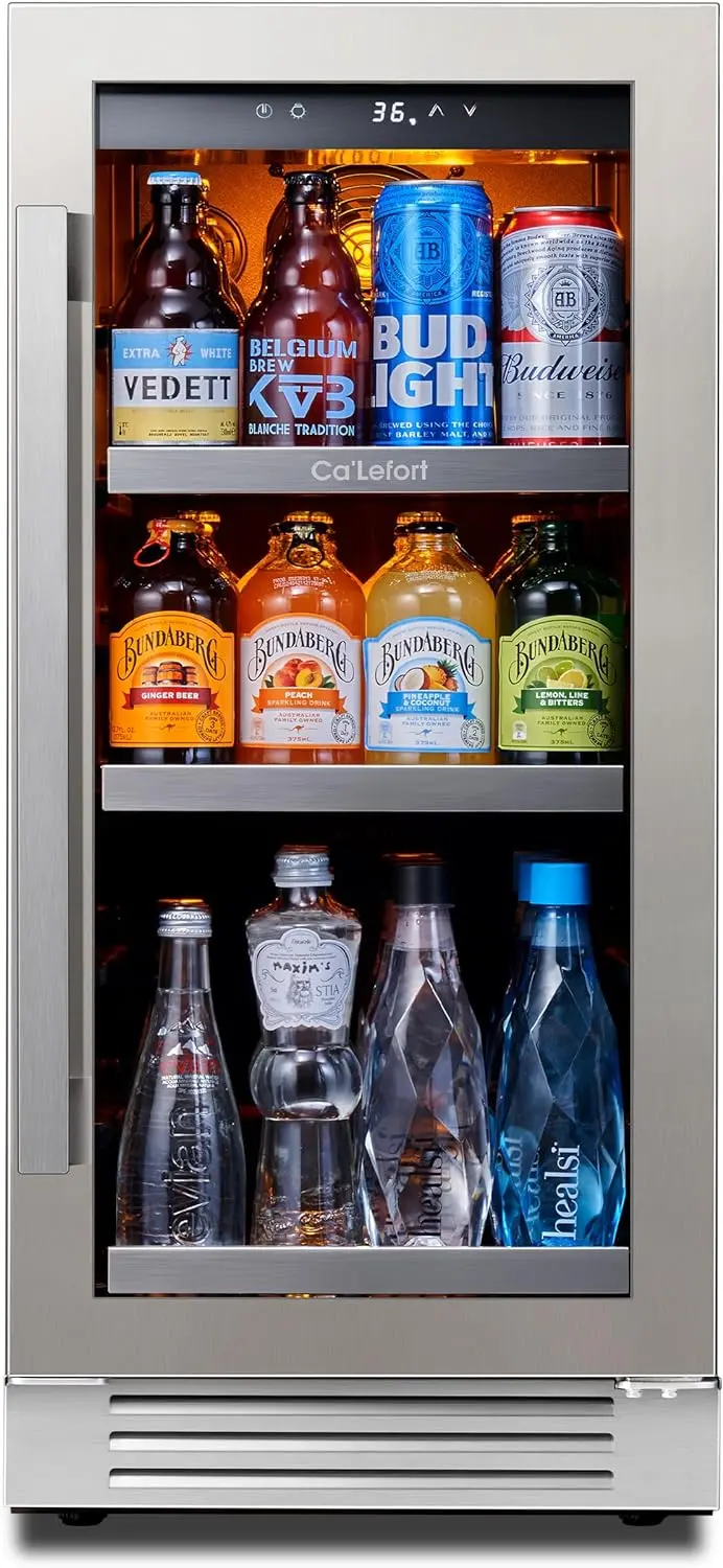24" Smart Dual-Zone Wine Fridge – 46-Bottle Capacity, Precise 40°F–65°F Digital Control, Quiet Operation for Kitchen or Office Use