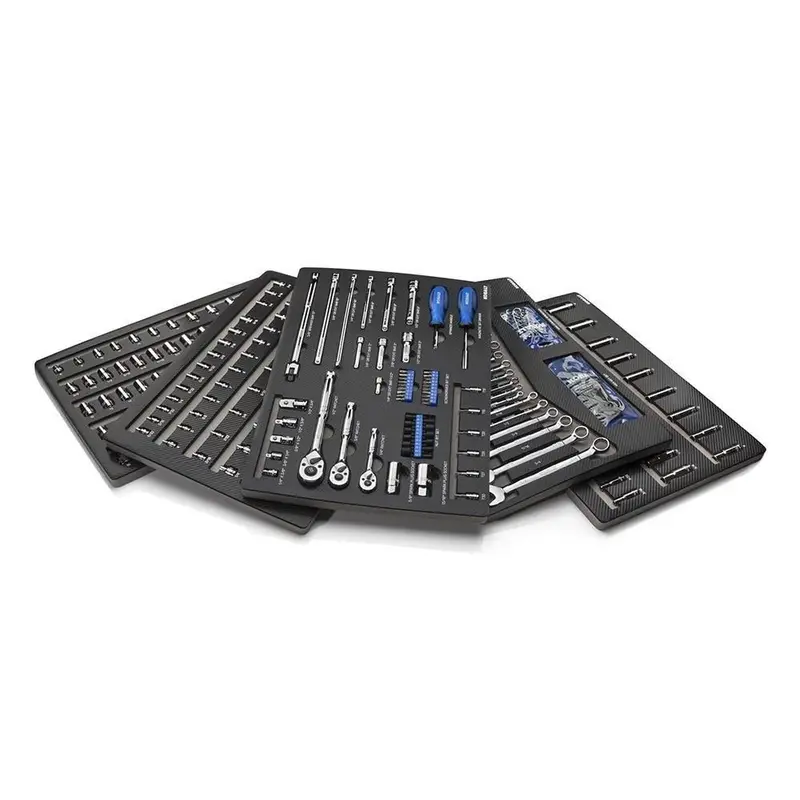 300-Piece Dual-Metric/SAE Chrome Mechanic’s Tool Set – Full Standard and Metric Collection