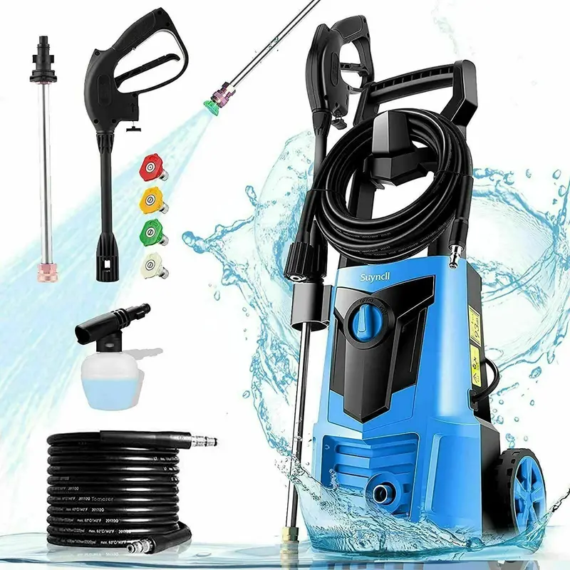 3000 PSI Electric Pressure Washer by Suyncll – 2.4 GPM High-Efficiency Cleaning System 2