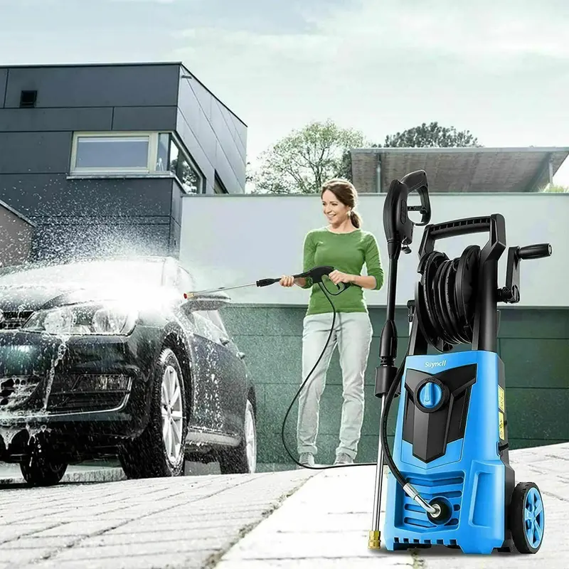 3000 PSI Electric Pressure Washer by Suyncll – 2.4 GPM High-Efficiency Cleaning System