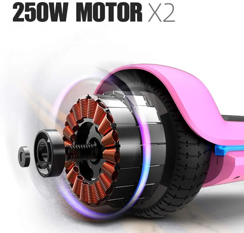 6.5-Inch Bluetooth-Enabled Self-Balancing Scooter – UL 2272 Certified