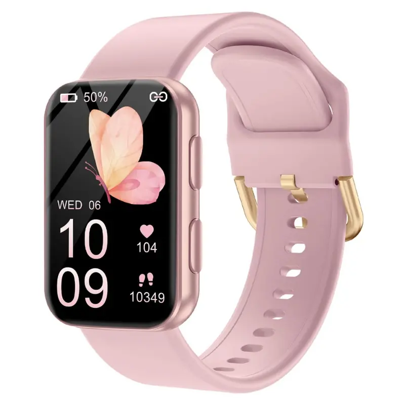 All-in-One Wellness Watch – Live Heart Rate, Blood Oxygen, and Sleep Quality Insights