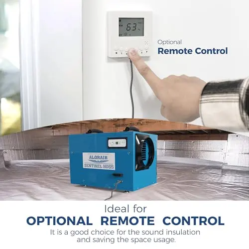 ALORAIR Commercial 113-Pint Dehumidifier – Heavy-Duty Unit for Basements and Crawl Spaces with Continuous Drain Support 2