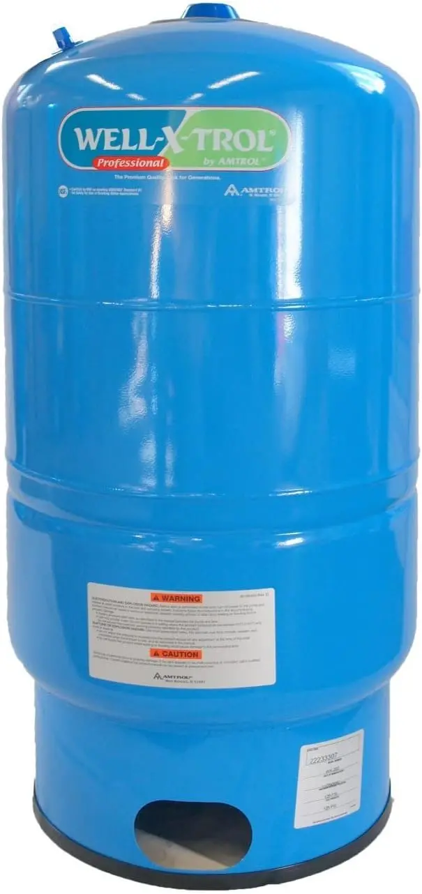 Amtrol Well-X-Trol WX-202 Residential Pressure Tank – Durable Steel Construction with Polypropylene Interior Liner