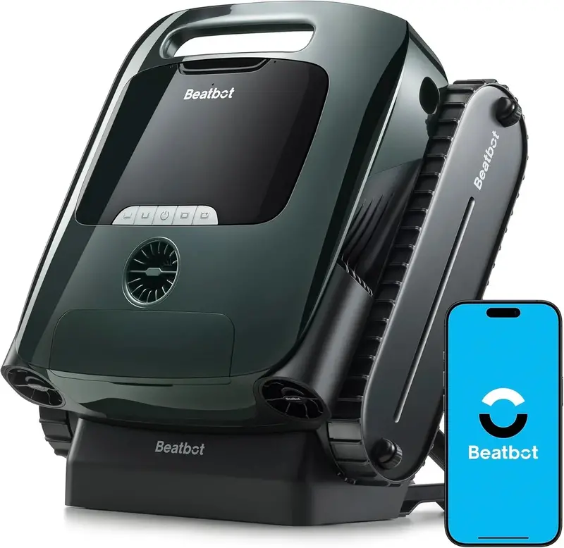 Beatbot AquaSense 2 Pro Cordless Robotic Pool Cleaner — Smart 5-in-1 Cleaning for Pools Up to 3,875 Sq Ft