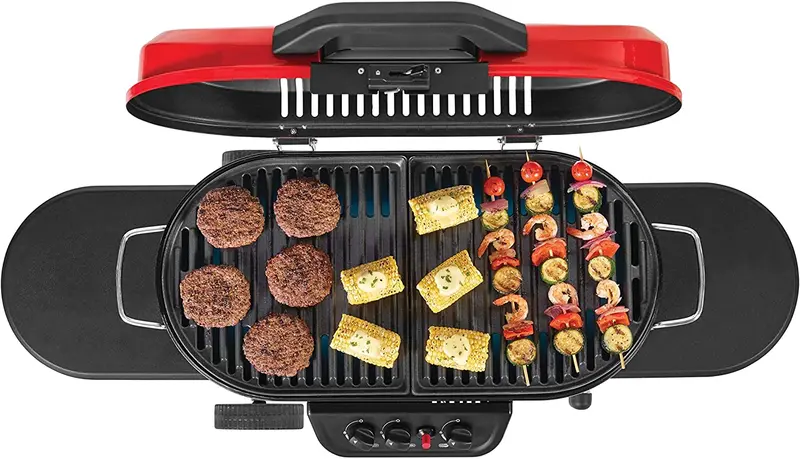 Coleman RoadTrip 285 Portable Propane Grill – Upright Design with Precision Flame Control