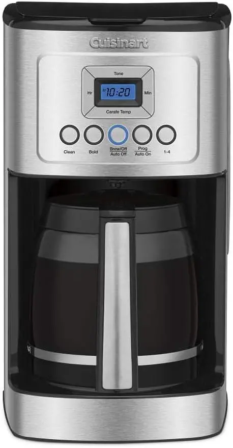 Cuisinart DCC-3200P1 Fully Automatic Drip Coffee Maker – Adjustable Brew Strength and Customizable 1–4 Cup Programming