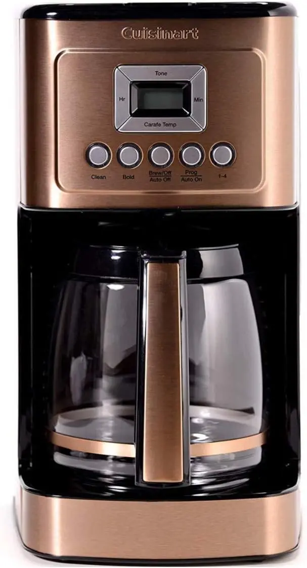 Cuisinart DCC-3200P1 Fully Automatic Drip Coffee Maker – Adjustable Brew Strength and Customizable 1–4 Cup Programming