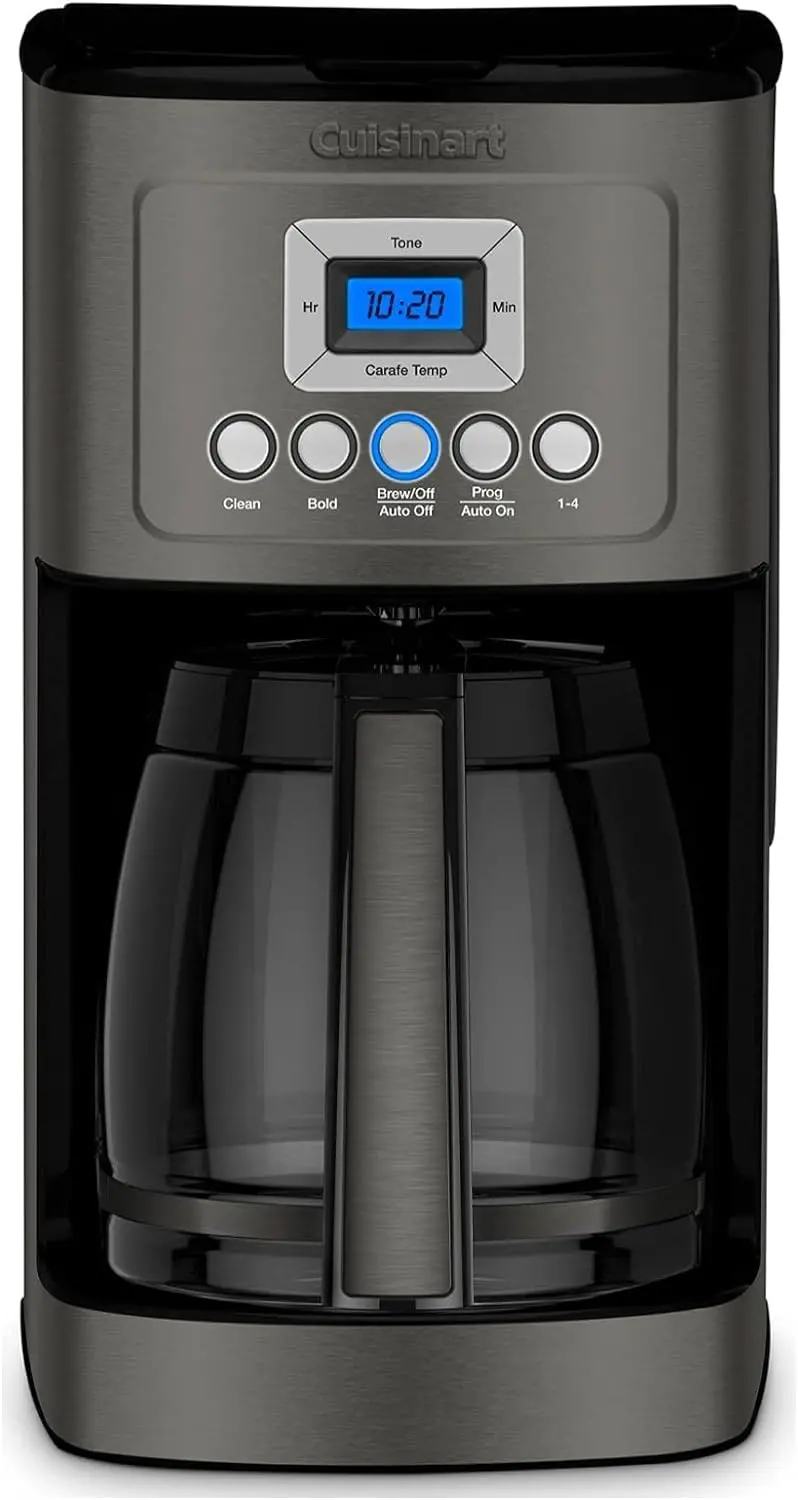Cuisinart DCC-3200P1 Fully Automatic Drip Coffee Maker – Adjustable Brew Strength and Customizable 1–4 Cup Programming