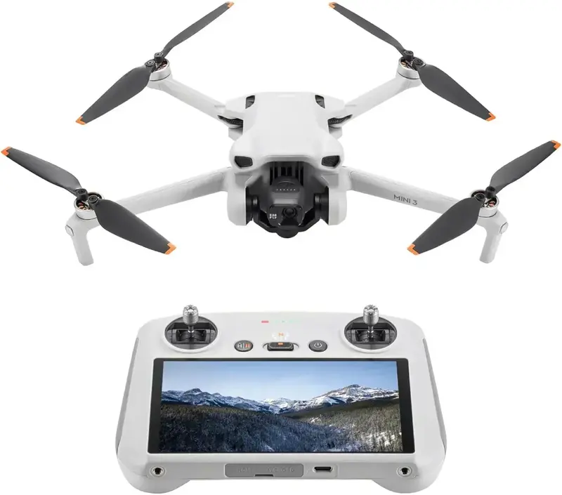 DJI Mini 3 Compact Drone – 4K Camera Quadcopter with 38-Minute Battery Life & High-Altitude Performance