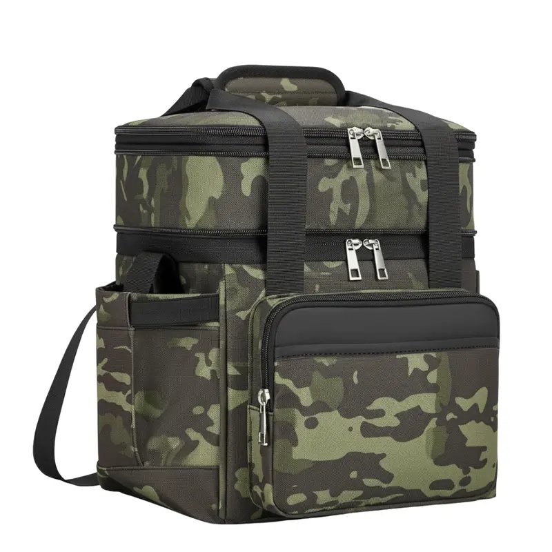 Dual-Volume Insulated Lunch Bag – Expandable 15L/22L Thermal Carrier