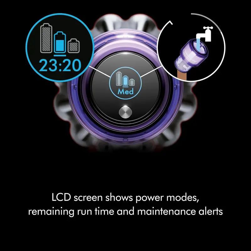 Dyson V11 Origin Cordless Vacuum – 185 Air Watts, 60-Min Battery, Three Adjustable Power Levels, Pet Hair Detangling & Multi-Use Handheld Functionality