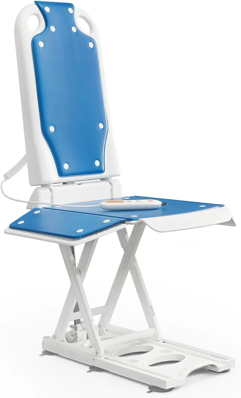 Electric Floor Lift Chair for Seniors – Motorized Standing Assistance Chair with 20-Inch Height Adjustment Range and 300-Pound Weight Capacity