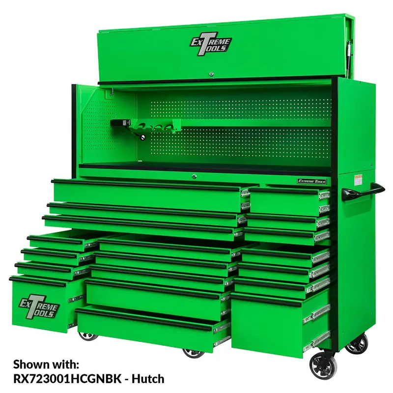 Extreme Tools RX250 Rolling Tool Cart – 72" x 30", 19-Drawer Configuration, Heavy-Duty 250-LB Slides 2