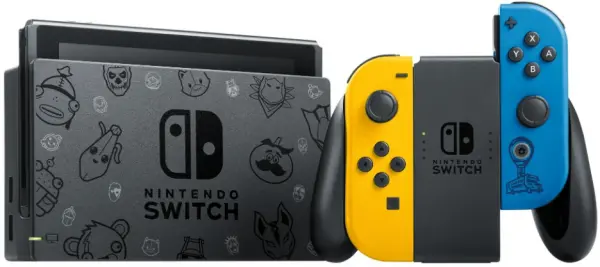 Fortnite Wildcat Edition Nintendo Switch Bundle – Themed Console, Custom Joy-Cons, Dock, and Digital Game Content 2