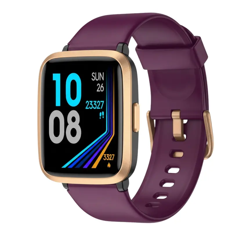 HD Smart Fitness Watch with 1.3" Display, Real-Time Heart Rate Tracking & Phone Alerts