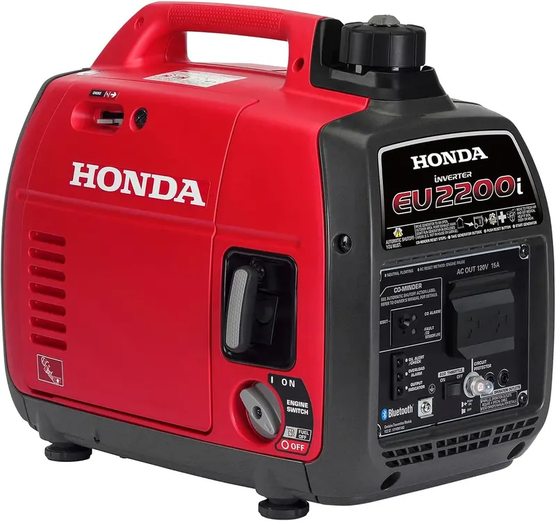 Honda EU2200i 2200W Quiet Inverter Generator with CO Detection