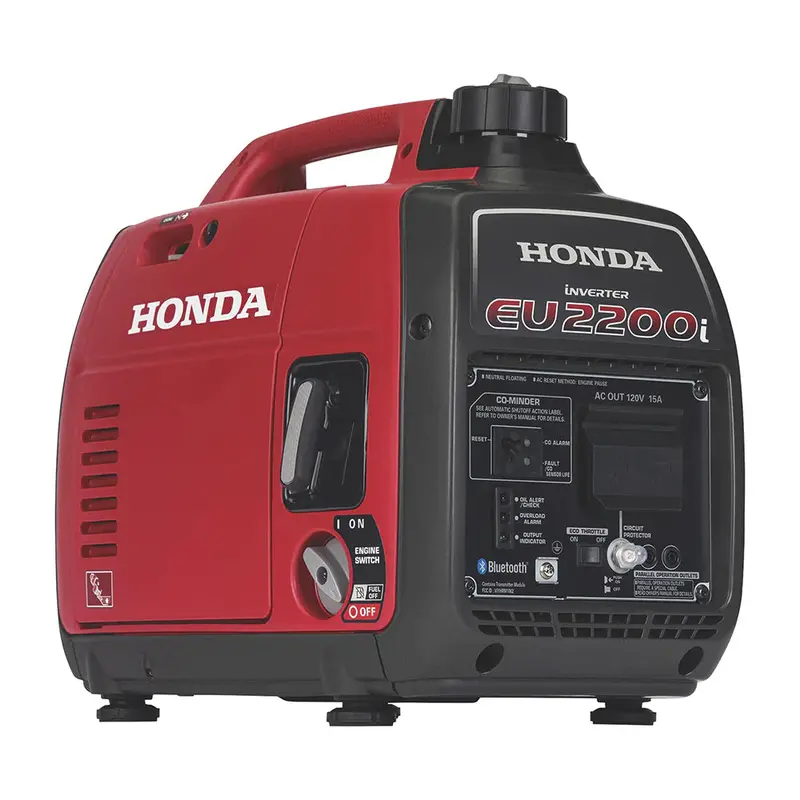 Honda EU2200i Ultra-Quiet 2200-Watt Portable Inverter Generator — Fuel-Efficient & Parallel-Capable