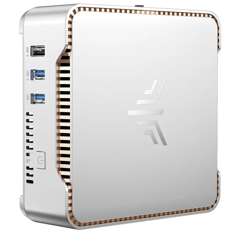 KAMRUI GK3Plus Mini PC – Compact Desktop Alternative Featuring 16GB RAM & 512GB M.2 SSD