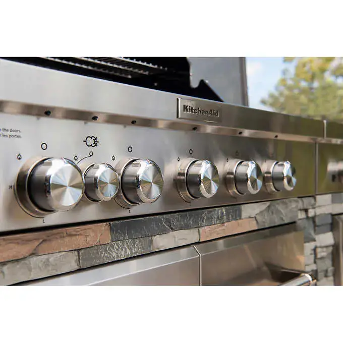 Kirkland Signature Stone Island 12-Burner Propane Grill – Commercial-Grade Outdoor Cooking Center