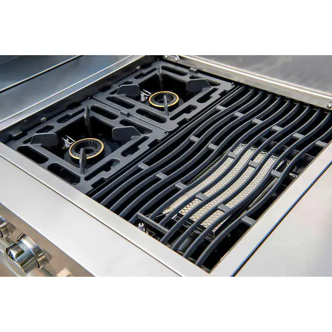 Kirkland Signature Stone Island 12-Burner Propane Grill – Commercial-Grade Outdoor Cooking Center