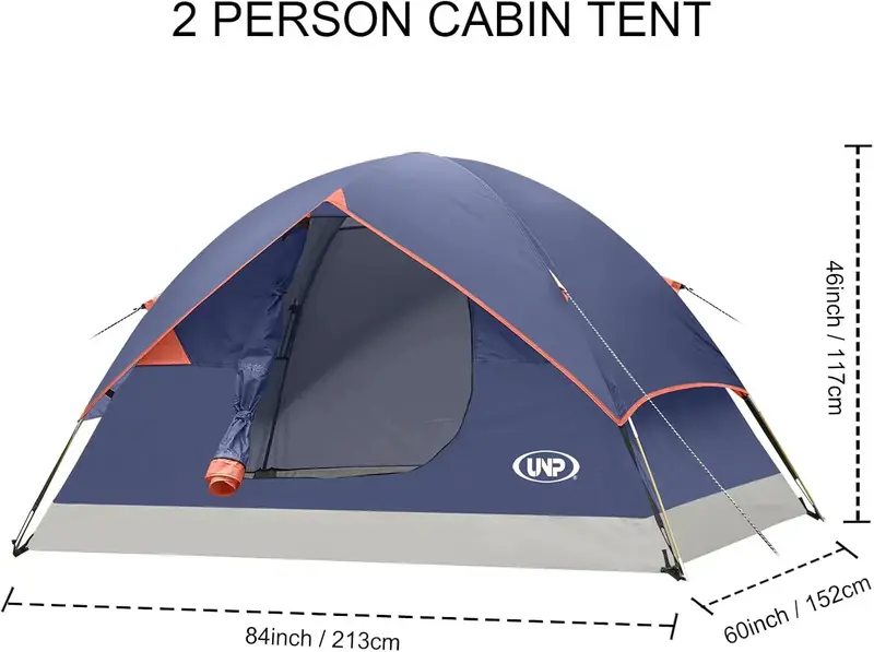 Lightweight Dome Camping Tent — Modular Capacity Options for Hiking, Beach, and Backcountry Use
