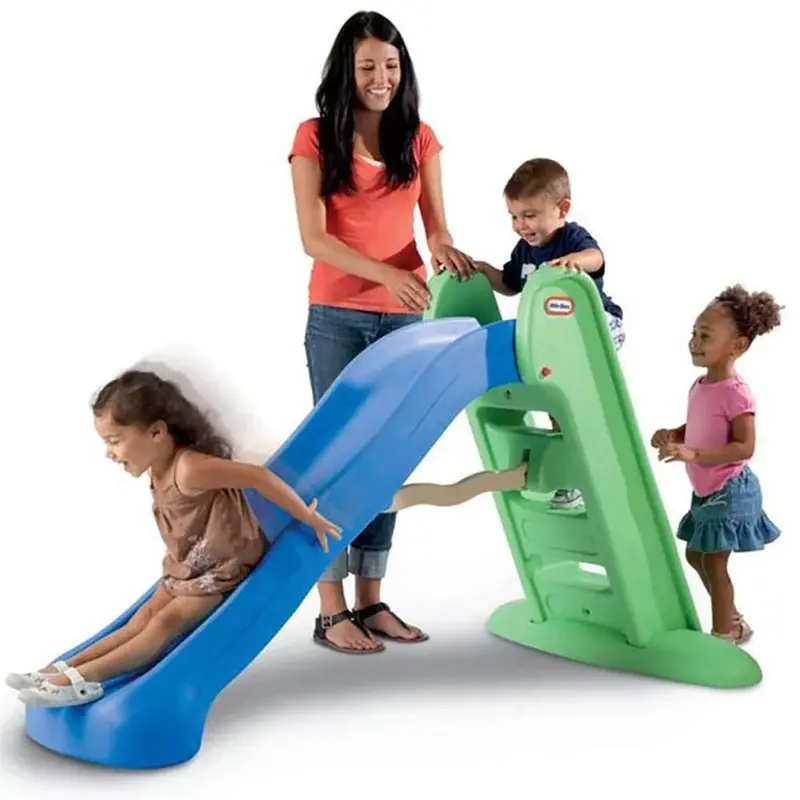 Little Tikes Easy-Fold Toddler Slide – Compact, Lightweight Play Equipment