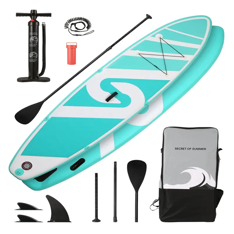 Marnur 6-Inch Thick Inflatable Stand-Up Paddle Board (SUP) for Stability and Performance
