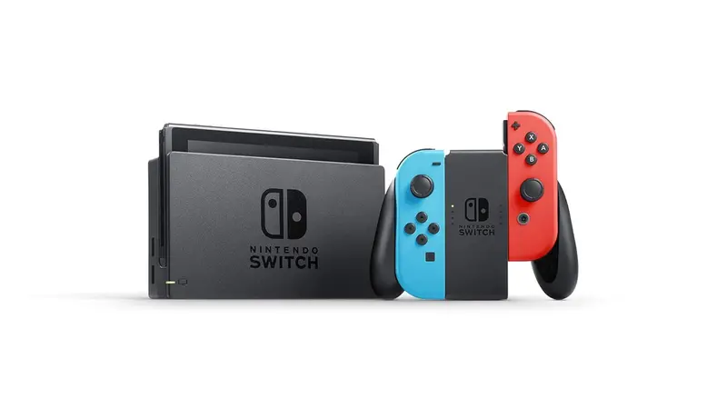 Nintendo Switch Console — Neon Blue and Red Joy-Con Edition 2