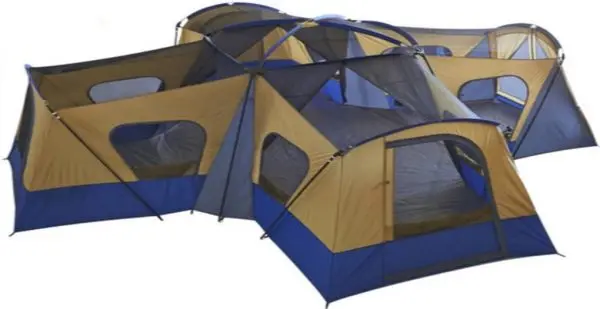Ozark Trail 14-Person Base Camp Cabin Tent – Roomy, All-Weather Family Camping Shelter 2