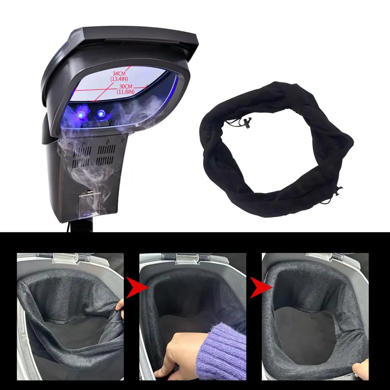 Ozone Micro Mist Hair Steamer for Professionals – O₃-Infused Color Processing Accelerator Designed for Salon Use