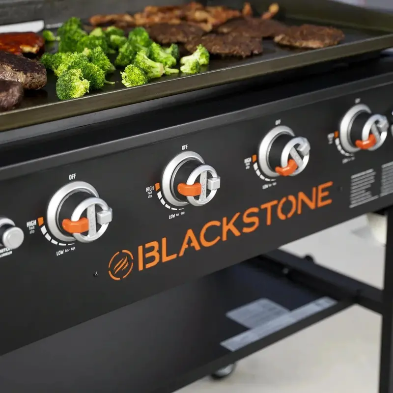 Professional 36-Inch Griddle Cooking Station Featuring Integrated Hood and Flat Top Grill (Model 1899) 2