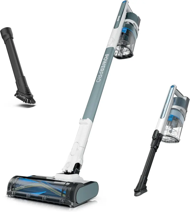 Shark IX141 Cordless Pet Vacuum – LED Headlights, Quick-Release Handheld Mode, 40-Min Runtime & Specialized Attachments for Carpets & Hard Surfaces
