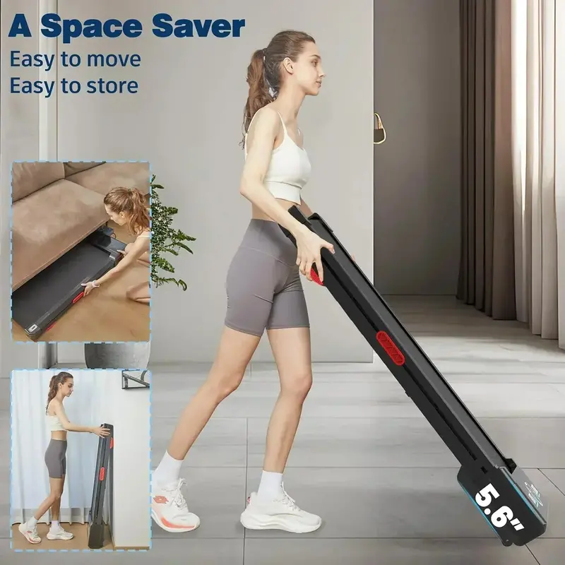 The Walking Pad Under-Desk Treadmill – Ultra-Quiet Operation, 9 Auto-Incline Levels, 450 lb Capacity