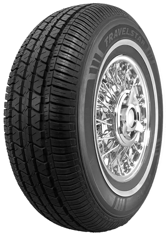 Travelstar UN106 All-Season Passenger Tire – 215/70R15, Load Index 98, Speed Rating T, White Sidewall Design