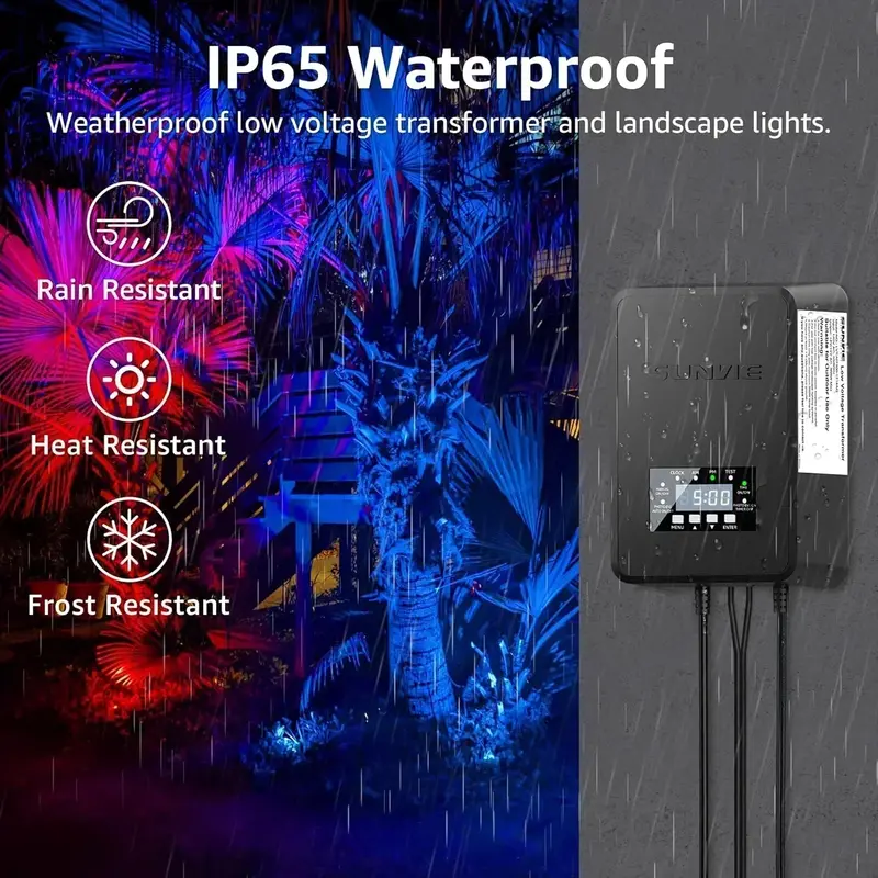Waterproof RGB LED Landscape Lighting Kit – Weather-Resistant Path & Garden Accent Lights with Remote Control