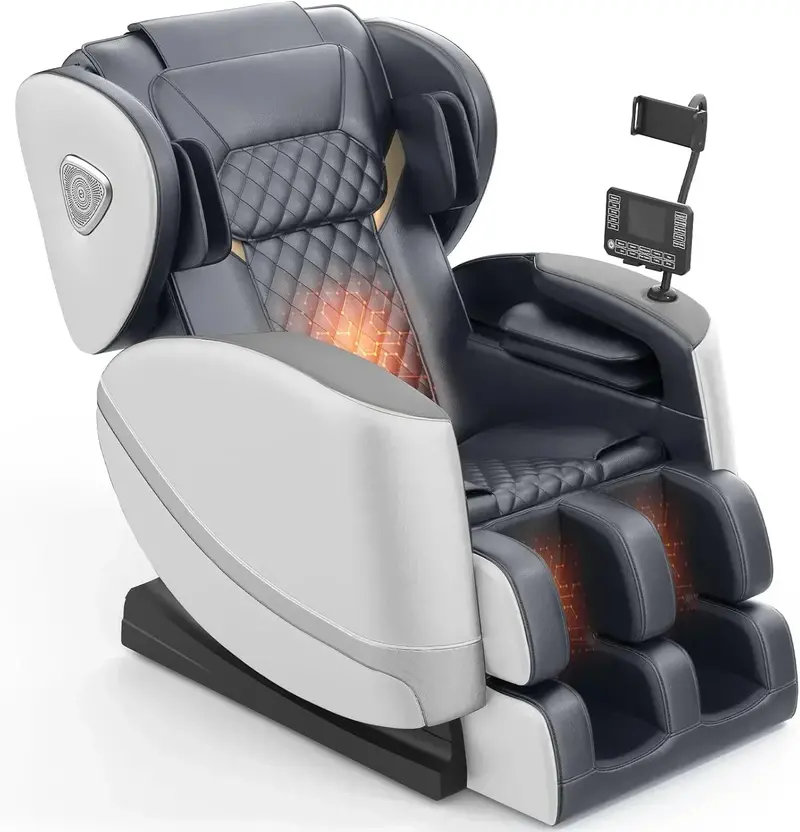 Zero Gravity Full-Body Massage Chair – 10-Point Roller Mechanism with Heated Foot Rollers and Auto Programs 2